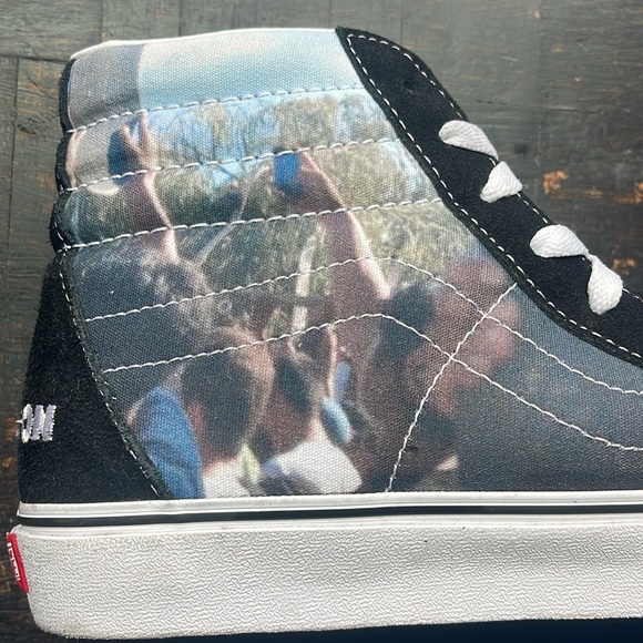 Vans “Poets on the Pyre” high top skate shoes - Picture 2 of 7